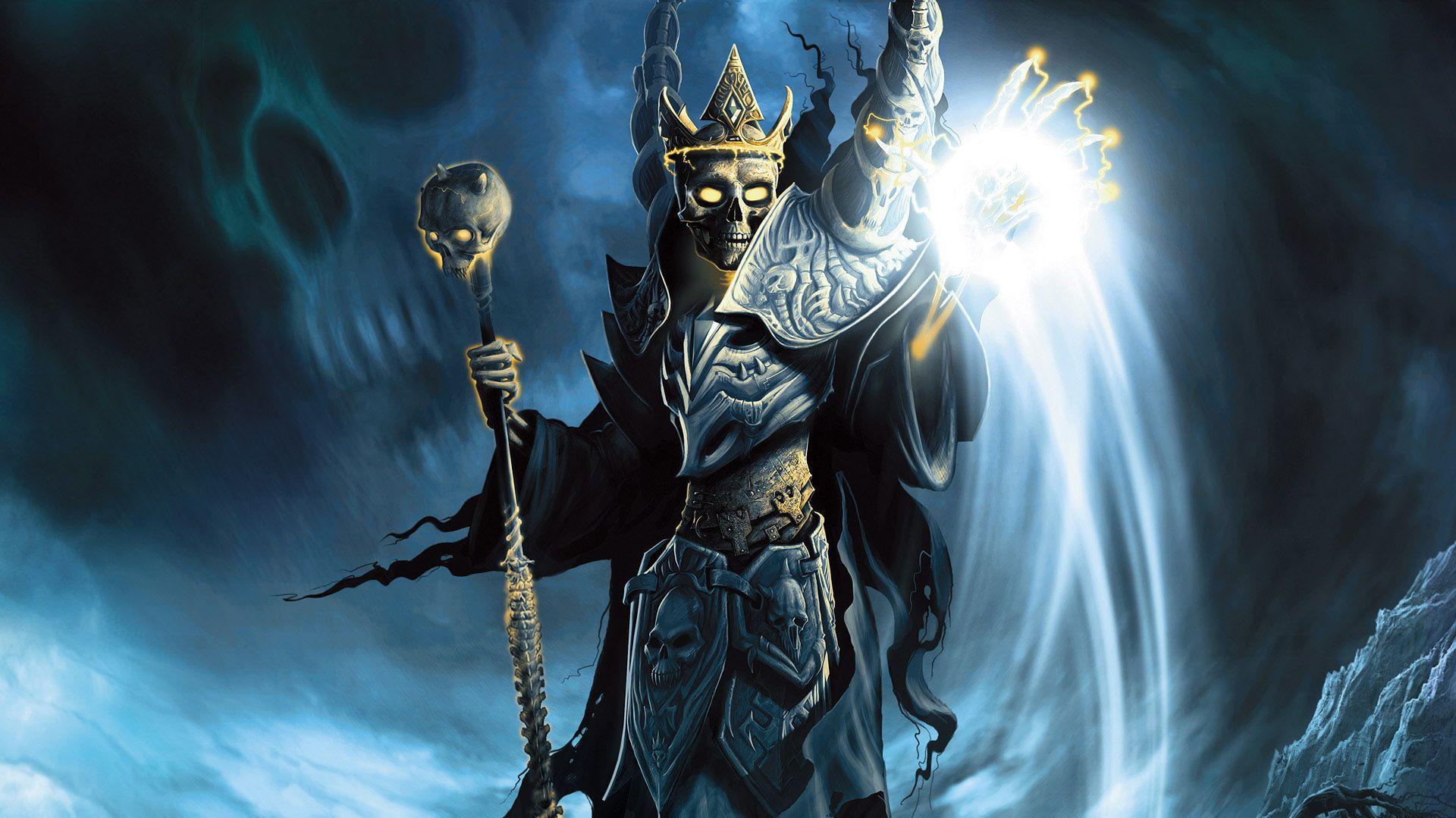 Demon Evil Fantasy Paladino Wizard Wallpaper   Resolution