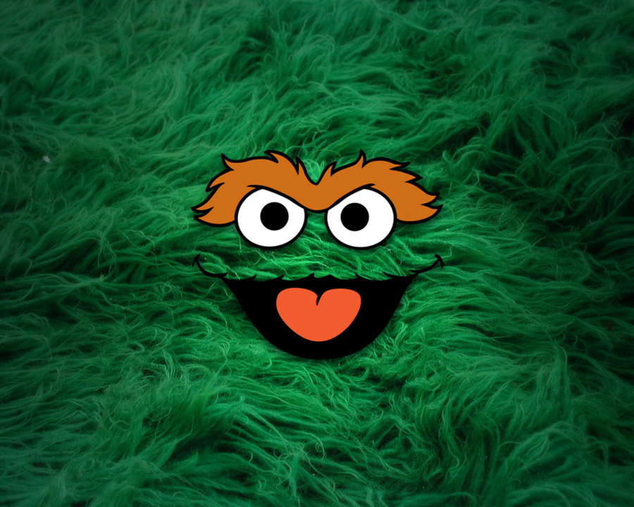 Oscar The Grouch Wallpaper By Dastalker