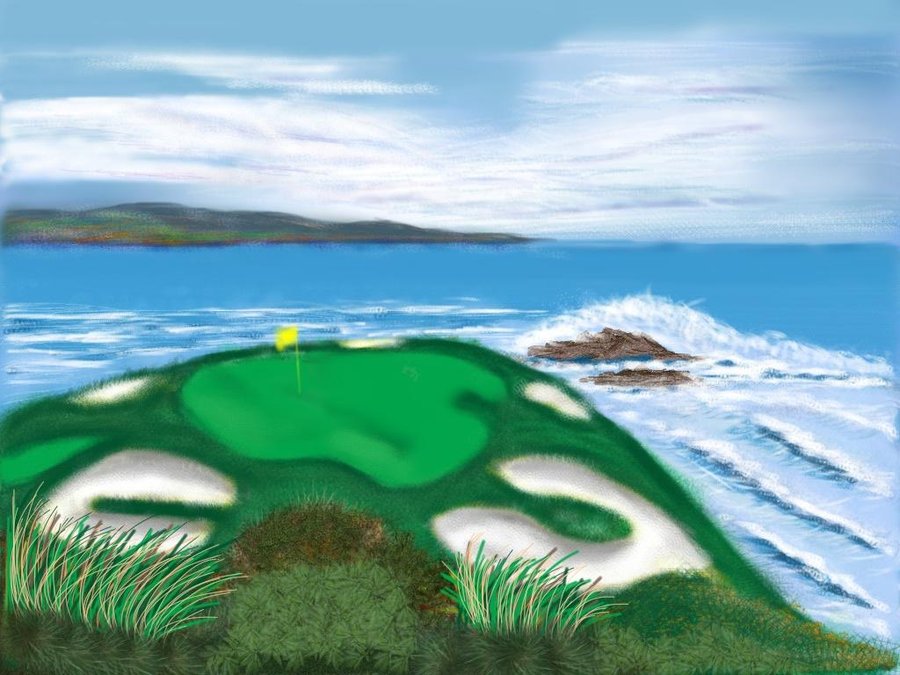 Related Pictures Pebble Beach Golf Course Desktop Wallpaper