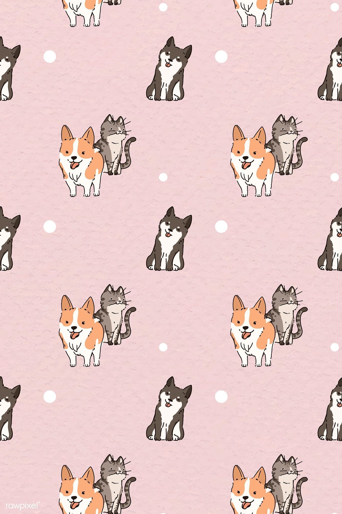 Cute Cartoon Dog Wallpaper