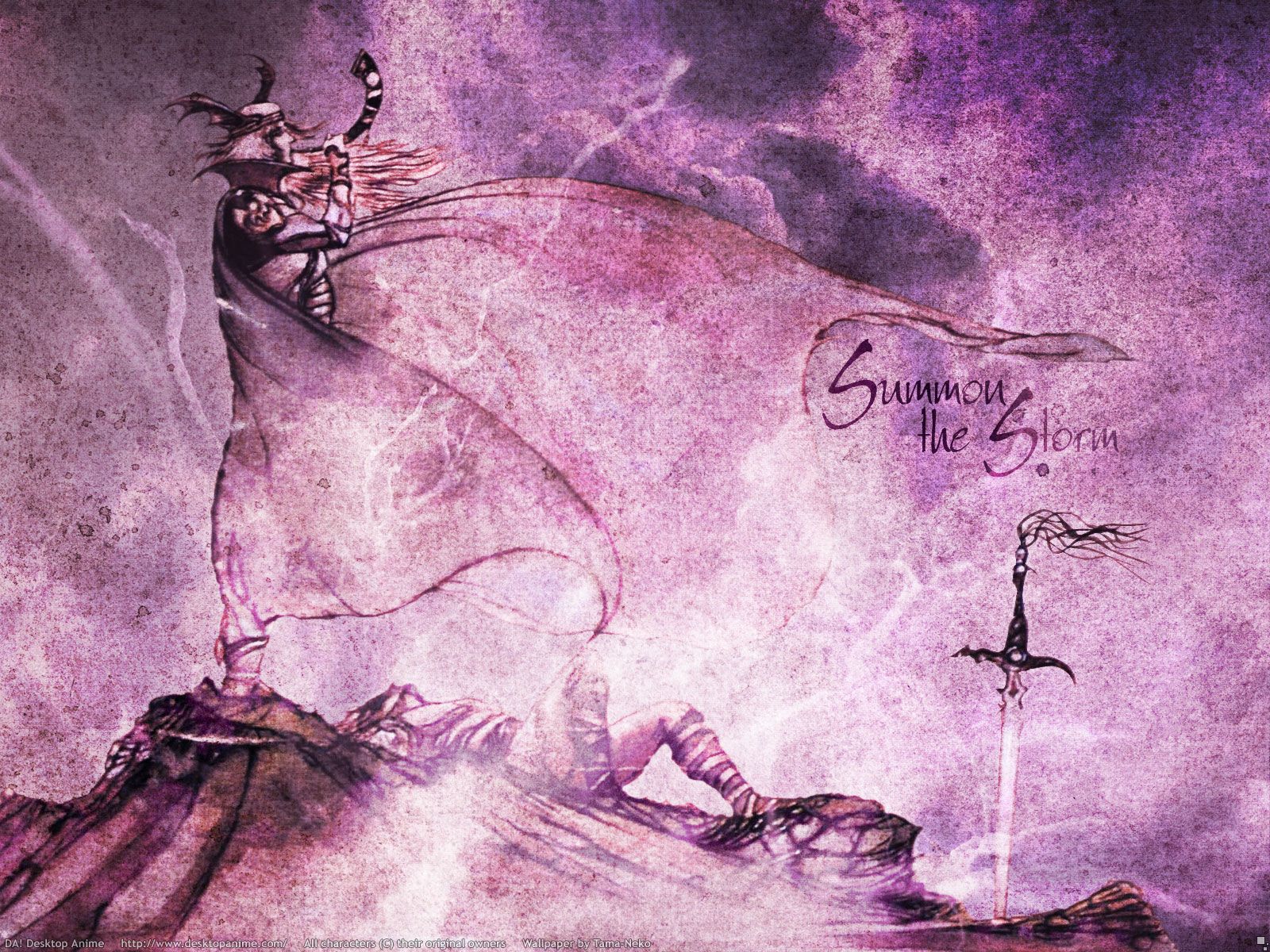 Yoshitaka Amano Wallpaper Summon The