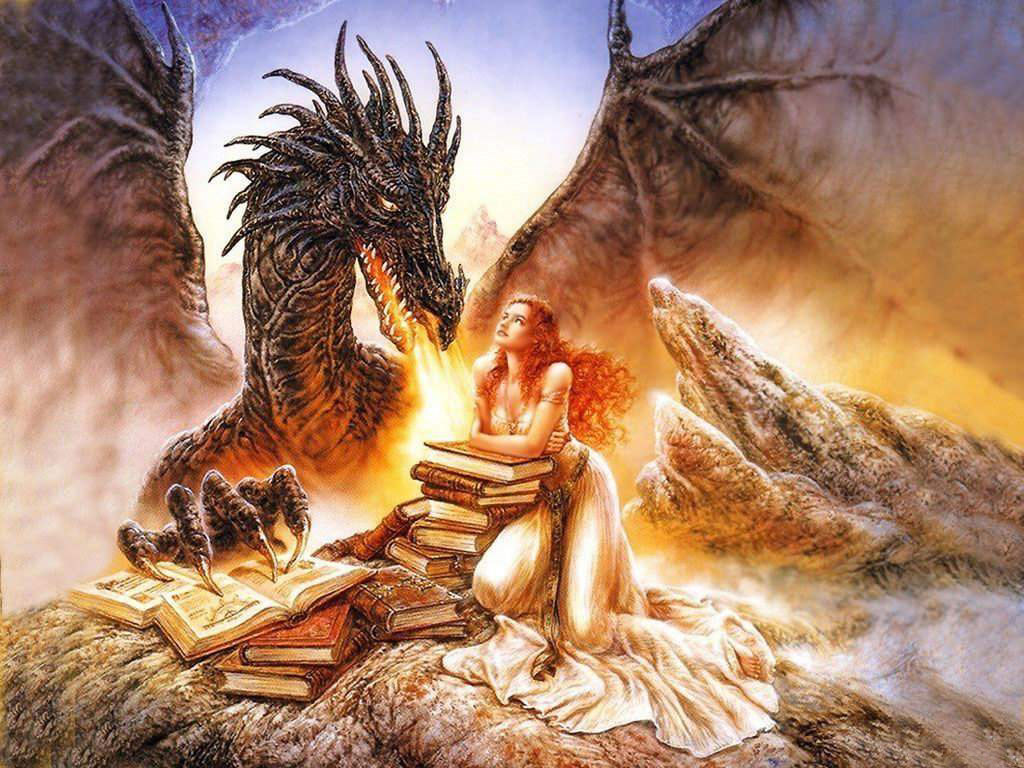 Fantasy Image Beautiful Dragon Wallpaper Photos