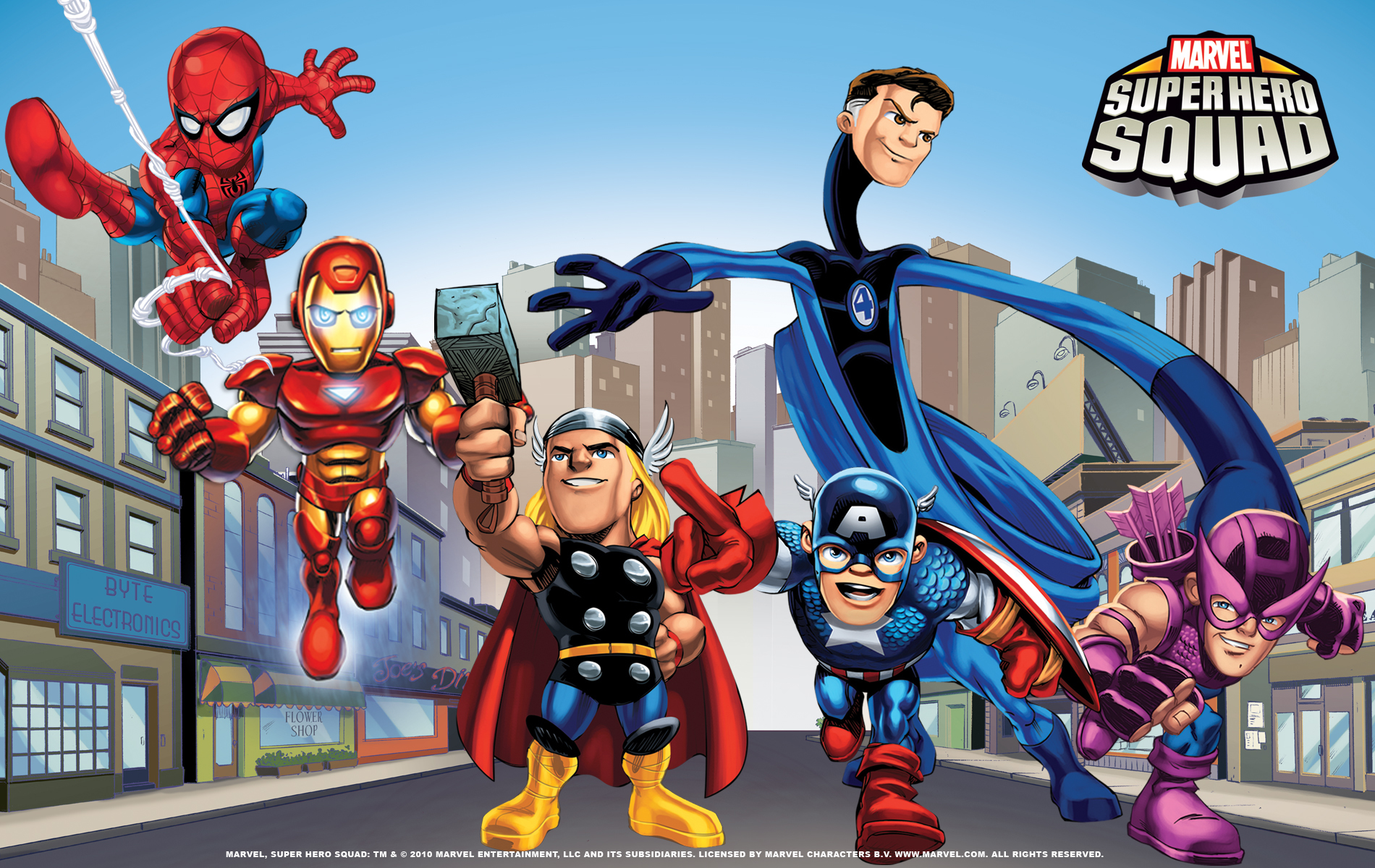 Superhero Squad Wallpaper And Image