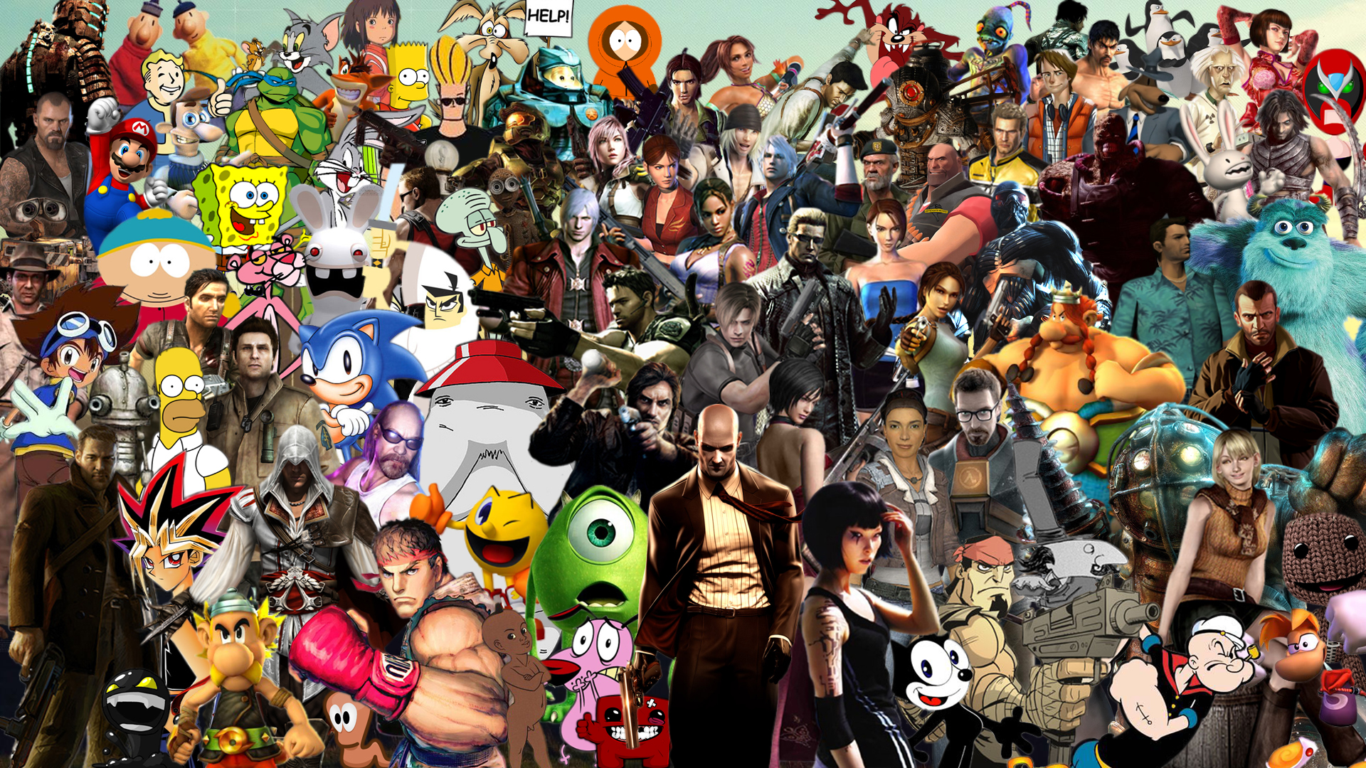 Video Game Characters Wallpaper Wallpapersafari