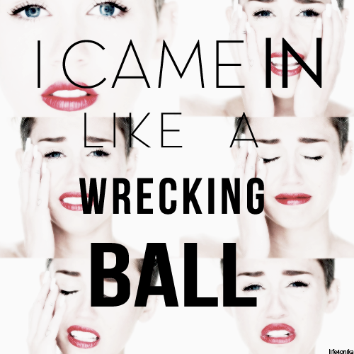 Miley Cyrus Wrecking Ball Png