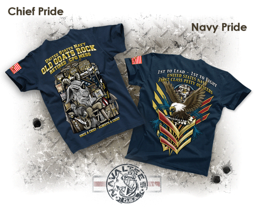 Us Navy Pride T Shirts Mugs Patches Stickers Gifts Navychief
