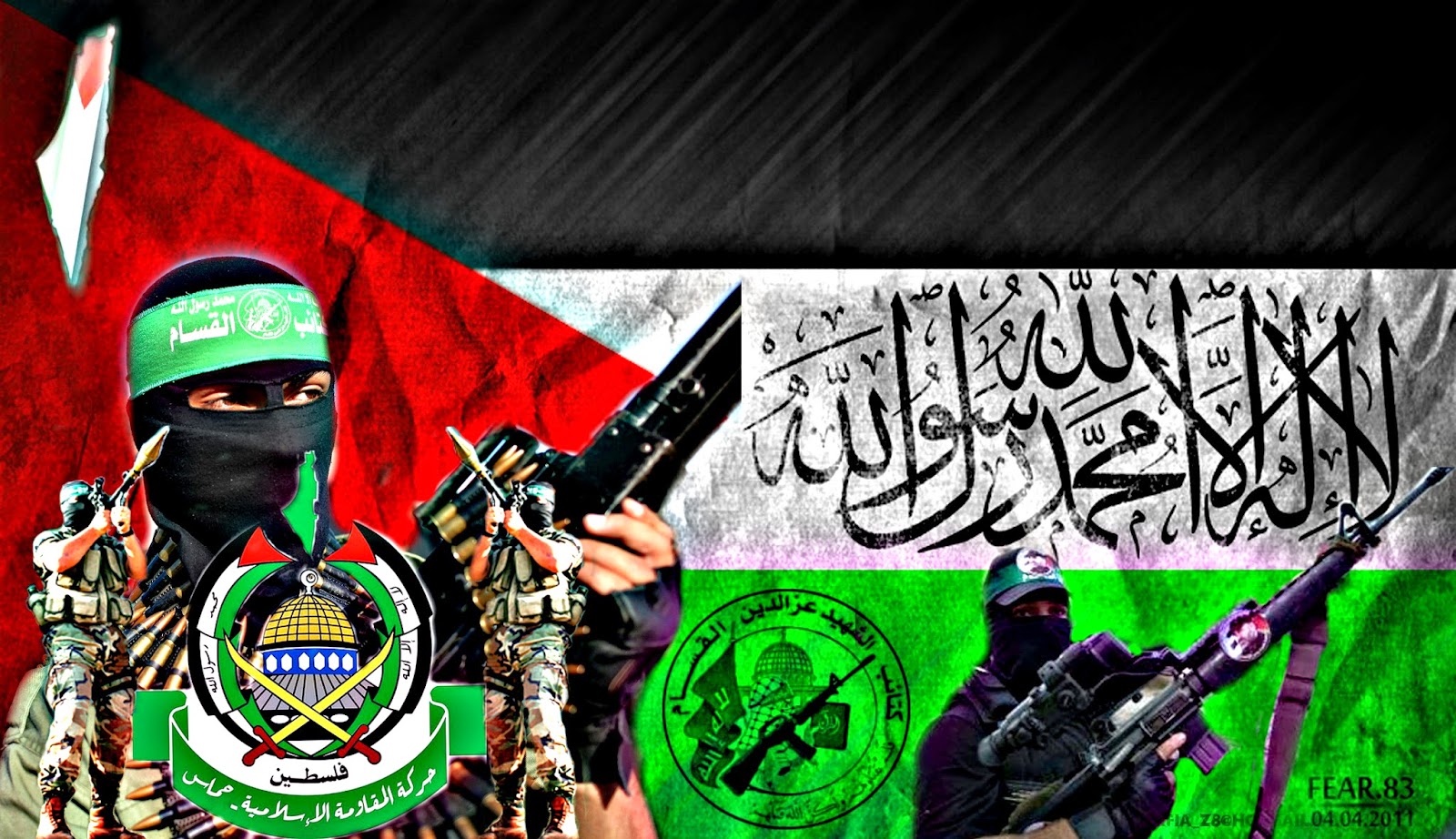 Zulkarnain Scout Palestine Al Qassam Brigades Wallpaper