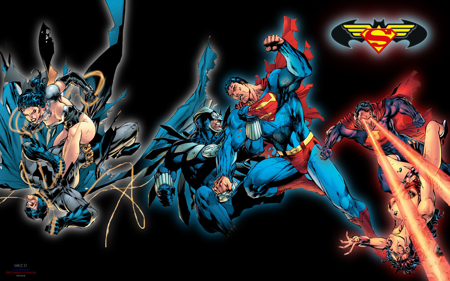 Superman Wallpaper Jim Lee Trinity By Xionice