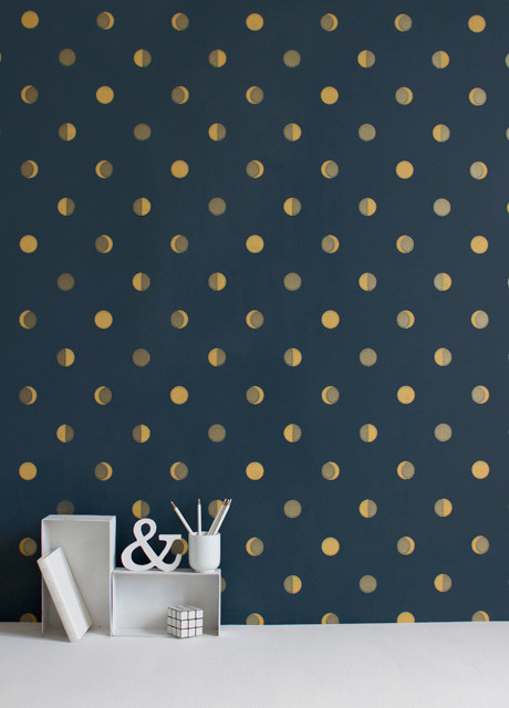Go Back Gallery For Gold Polka Dots Wallpaper