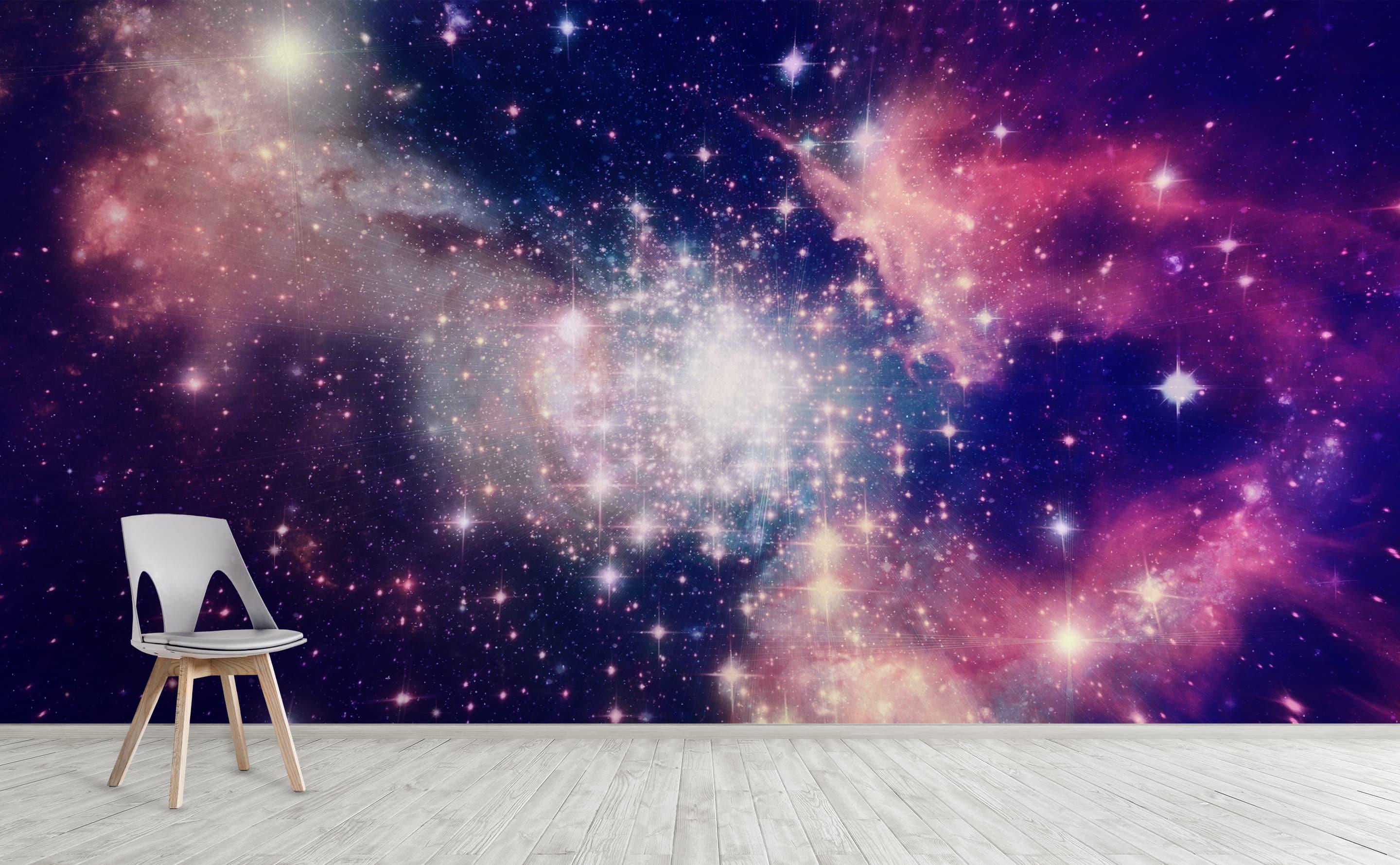 Stars Galactic Nebula Wall Mural Stardust