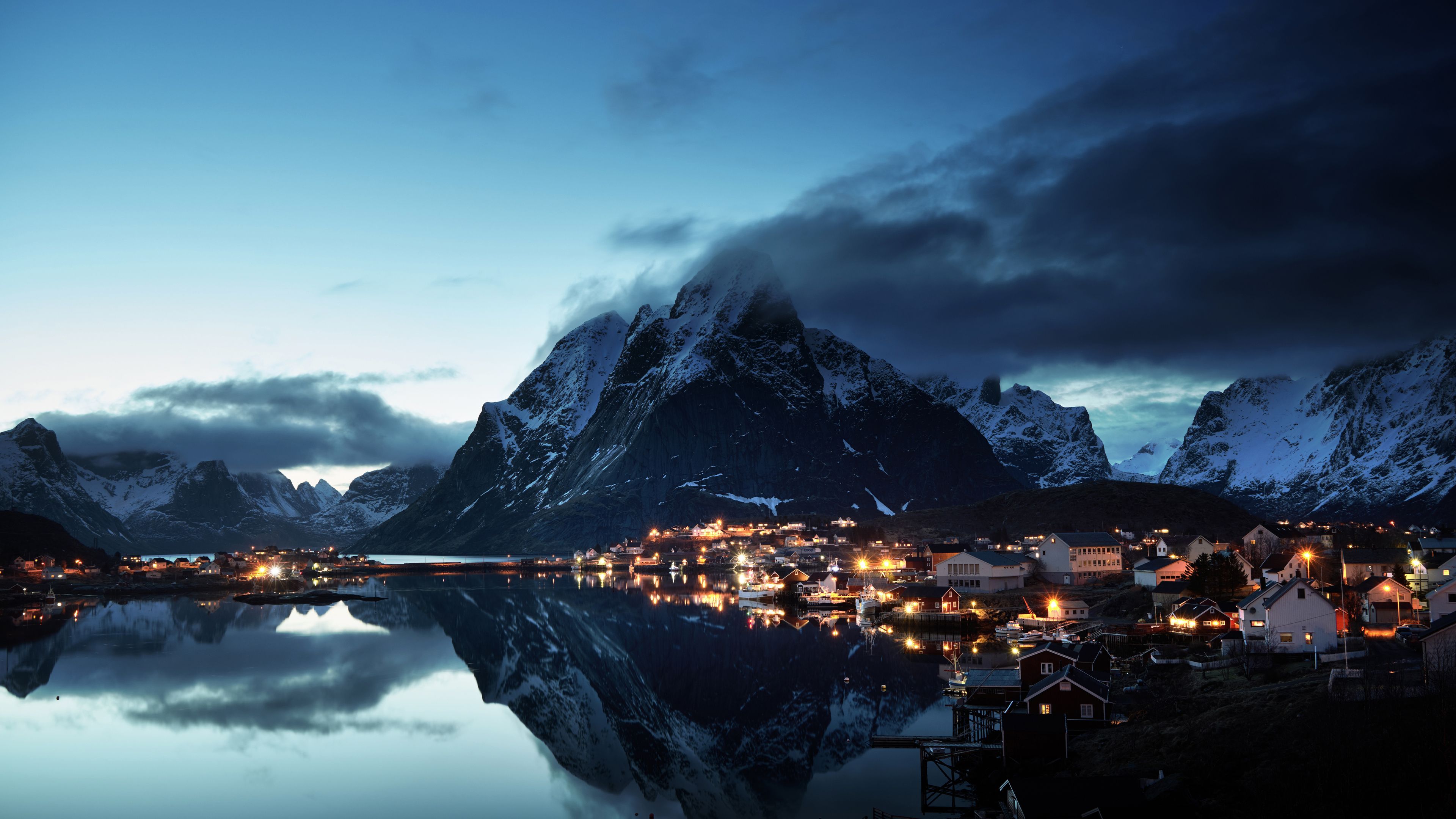 Norway Coast Wallpaper Top Background