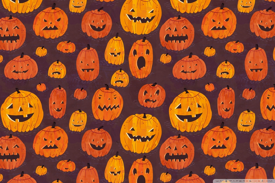 Cute Halloween Desktop Background HD Wallpaper