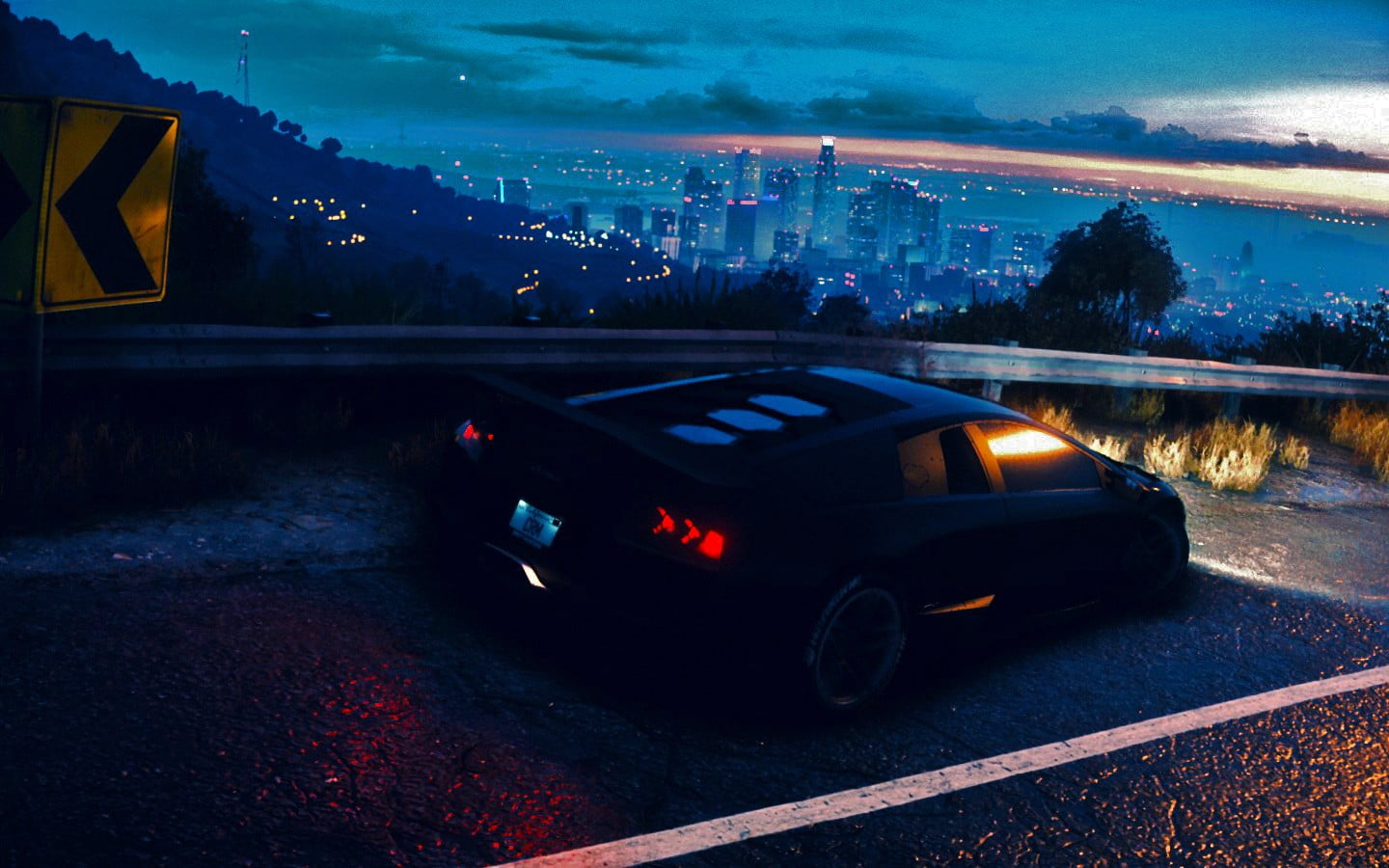 Black Coupe Need For Speed Lamborghini Aventador Pc