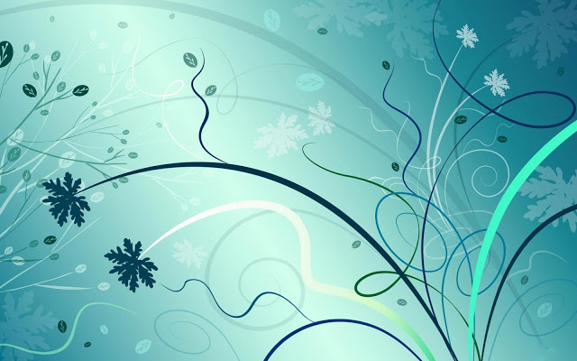 Black And White Wallpaper Turquoise Floral Vector