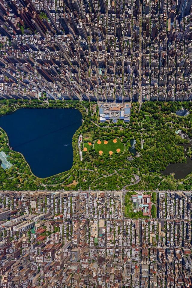  Manhattan New York City North America aerial view desktop bakcgrounds