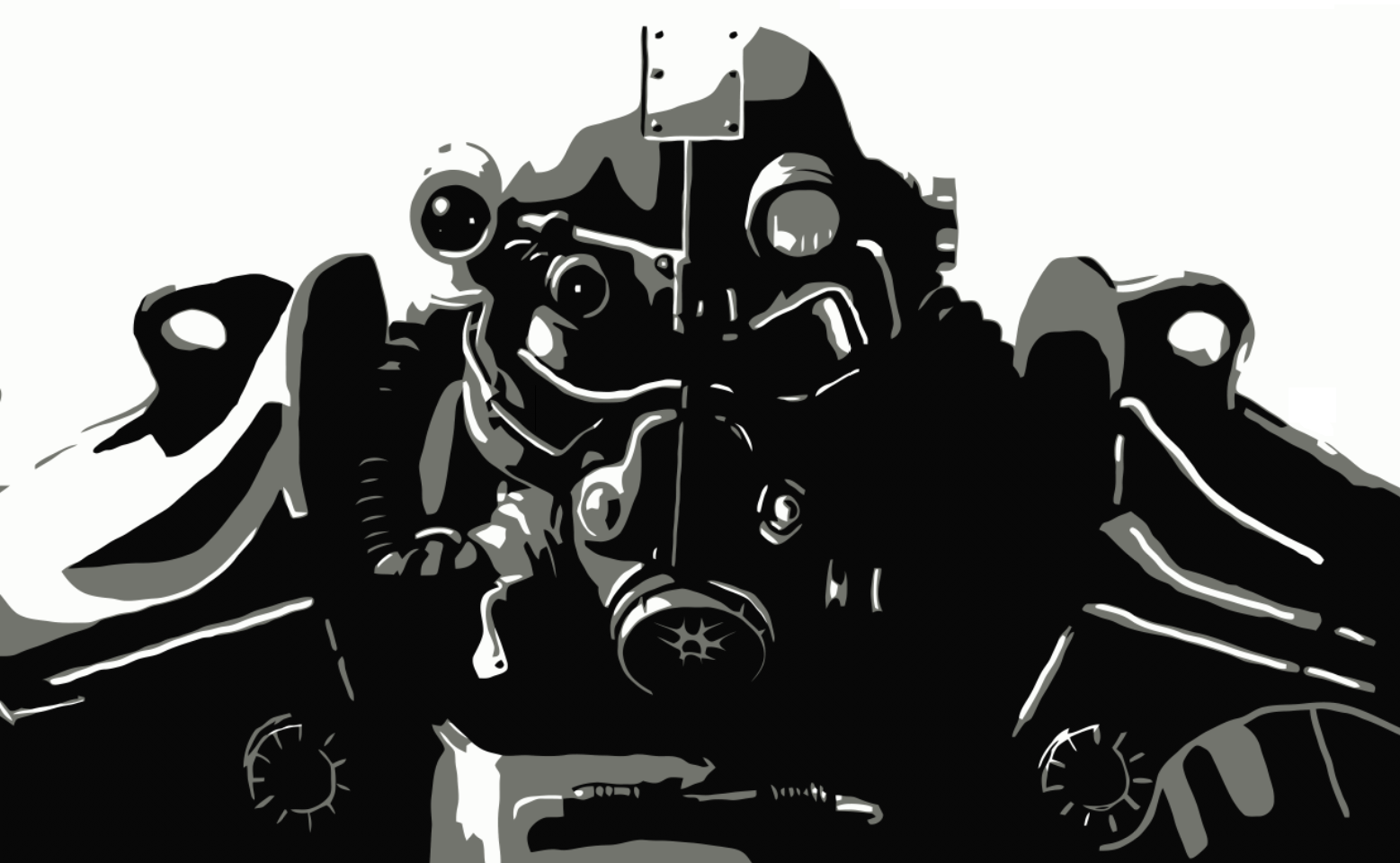 Fallout Sci Fi Warrior Armor Mask F Wallpaper Background