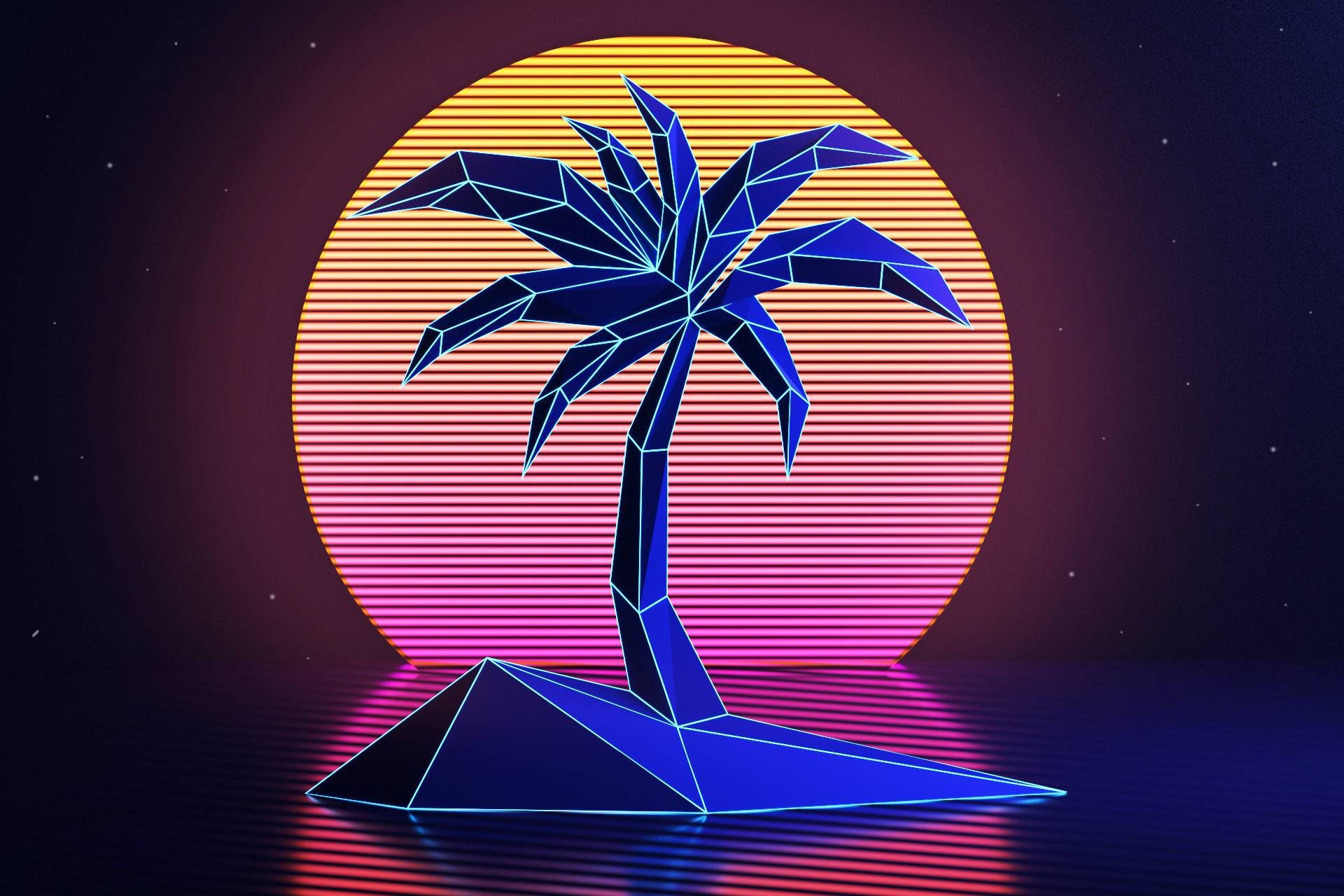 80s Retro Wallpaper