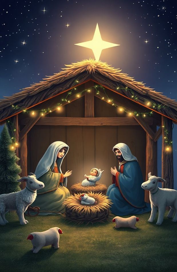 Christmas Nativity Wallpaper
