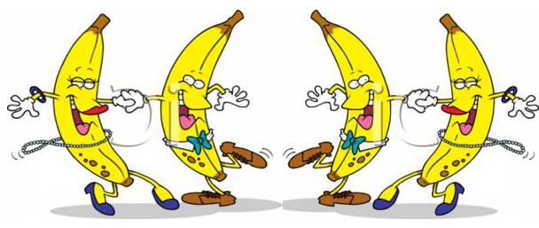 Dancing Banana Animation Dancing bananas