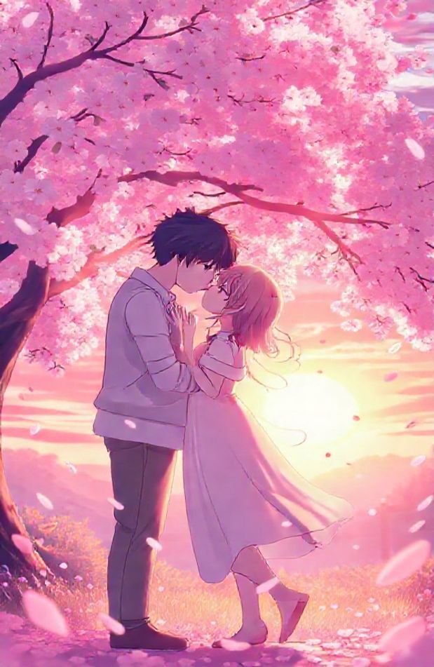 Anime Kiss Wallpaper