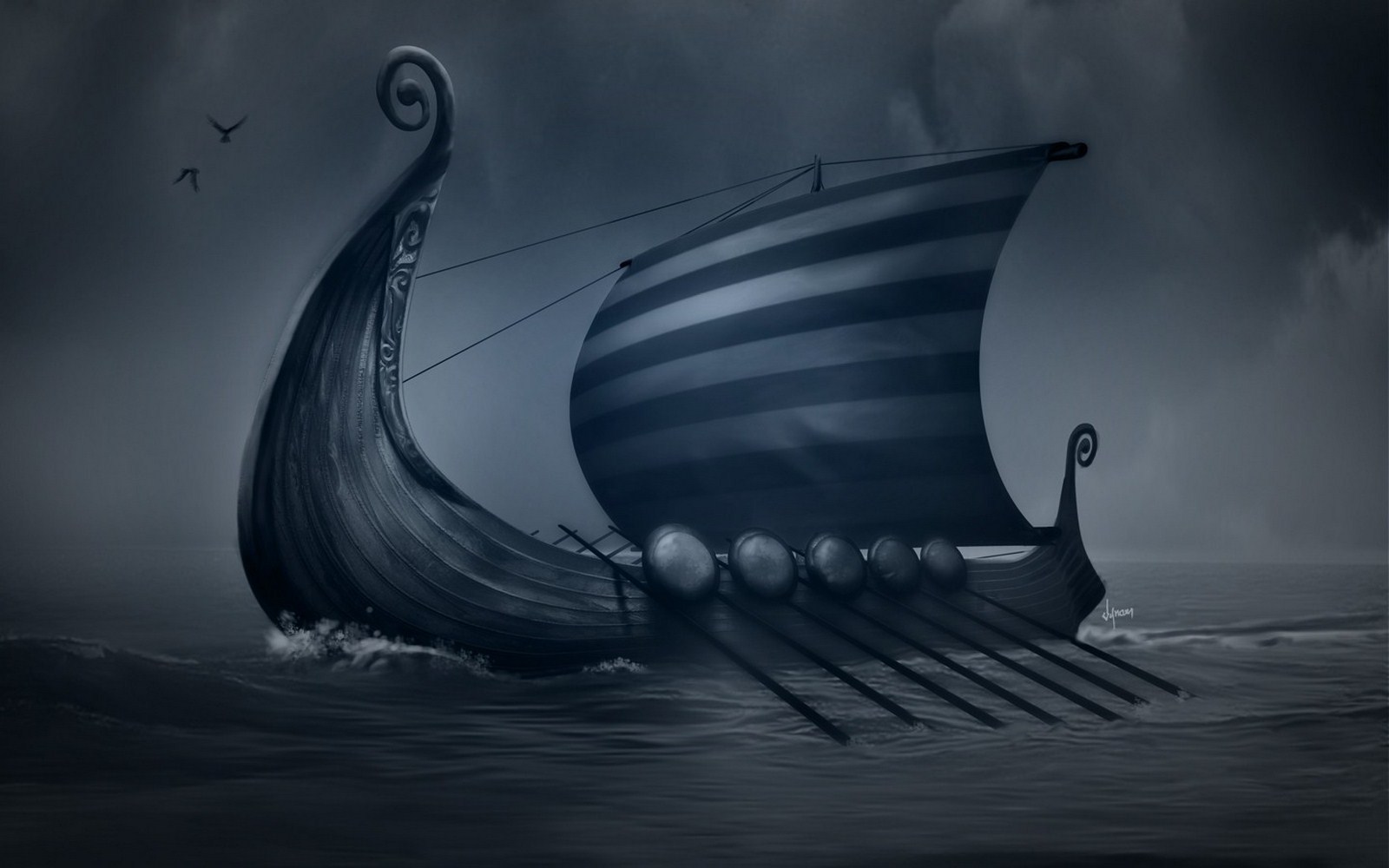 Viking Ship Wallpaper Hd Images Pictures   Becuo