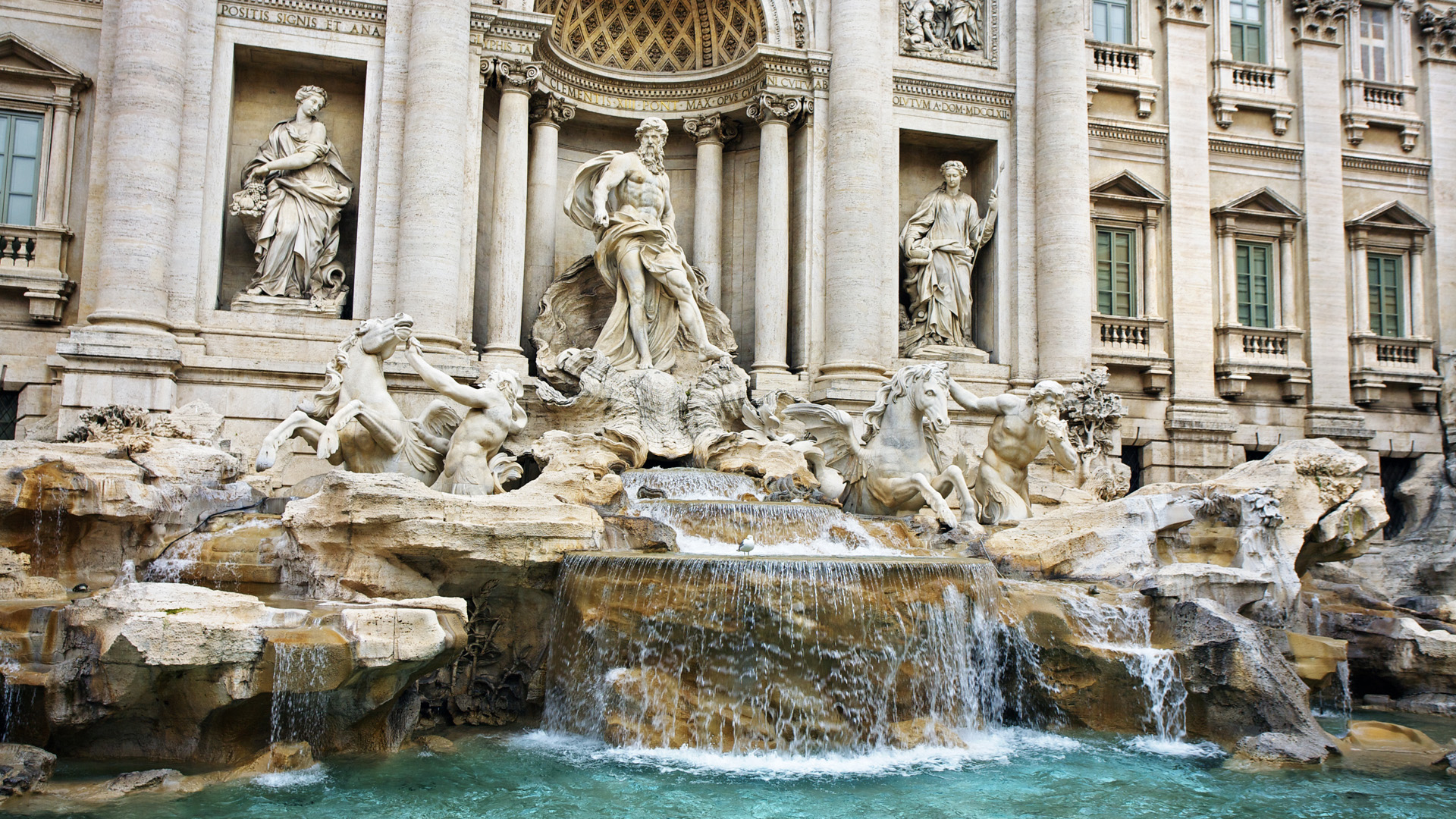 Trevi Fountain HD Wallpaper Background Image Id