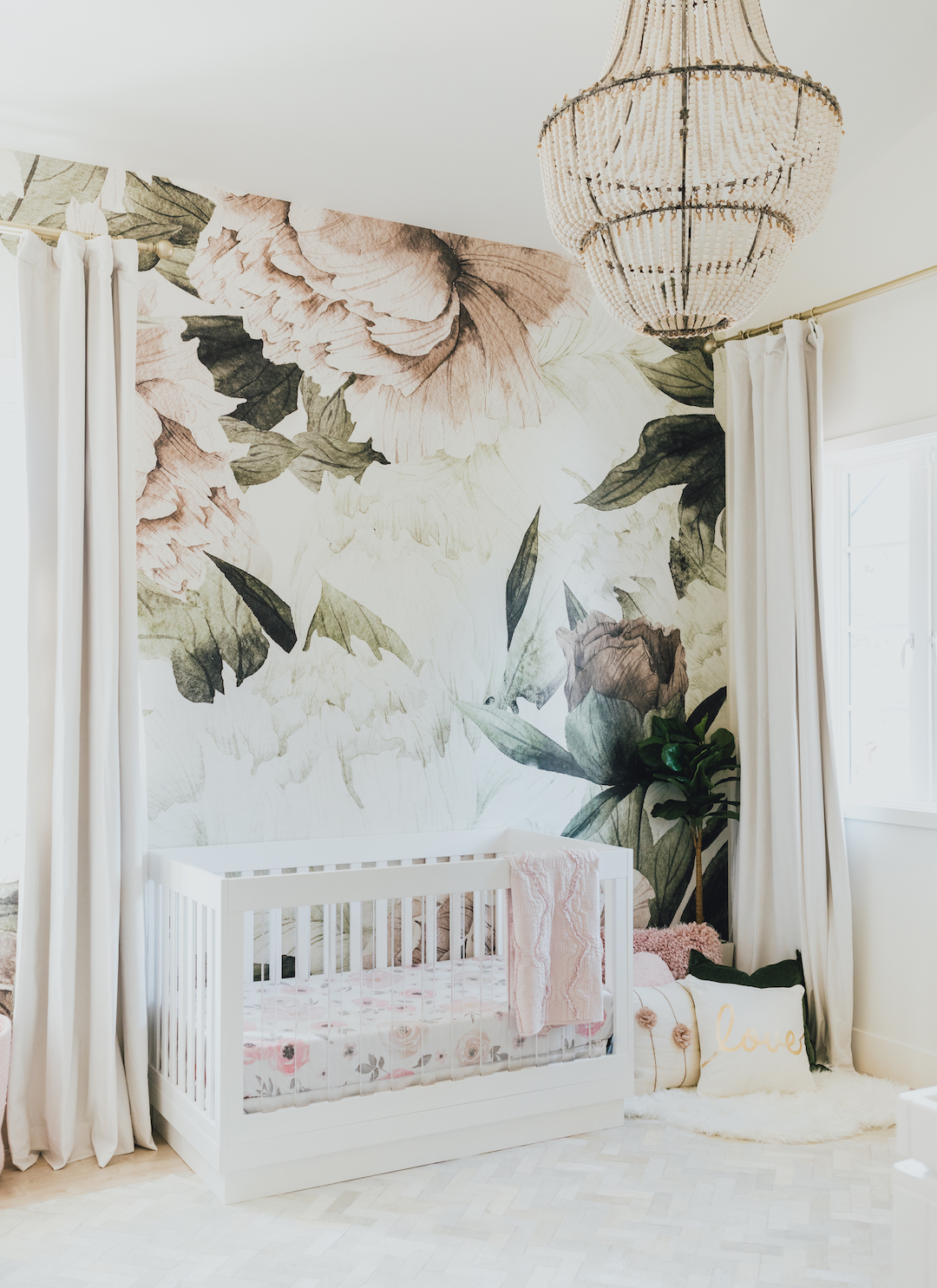 My Favorite Nursery Wallpaper And Wall Murals Little Crown Interiors