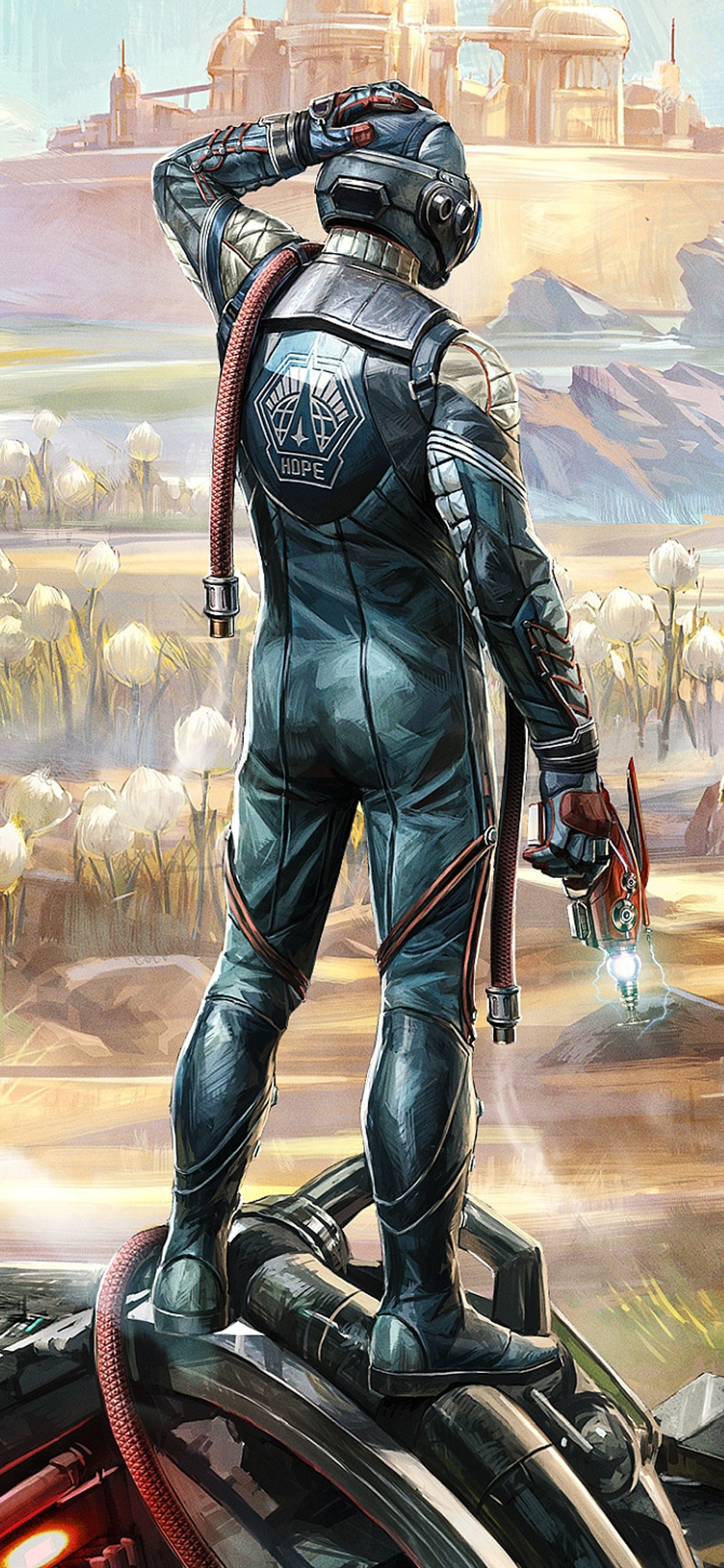 The Outer Worlds Game 4k iPhone Xs X HD Wallpaper Image