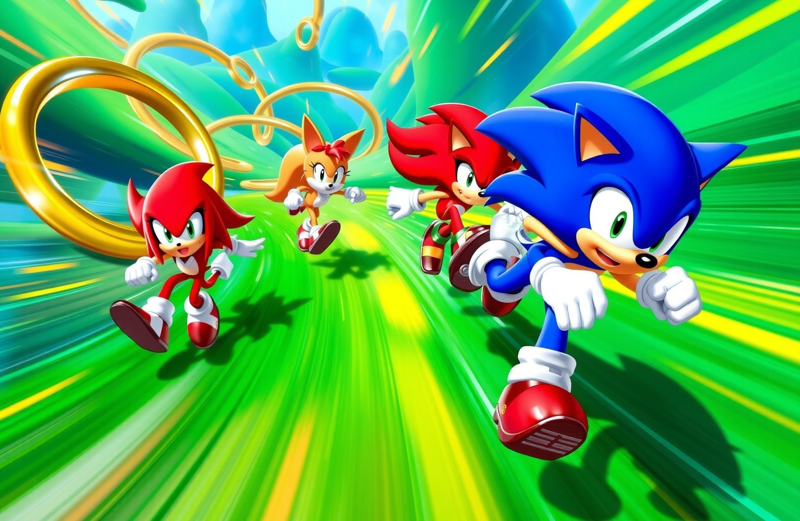 Sonic Characters Wallpaper