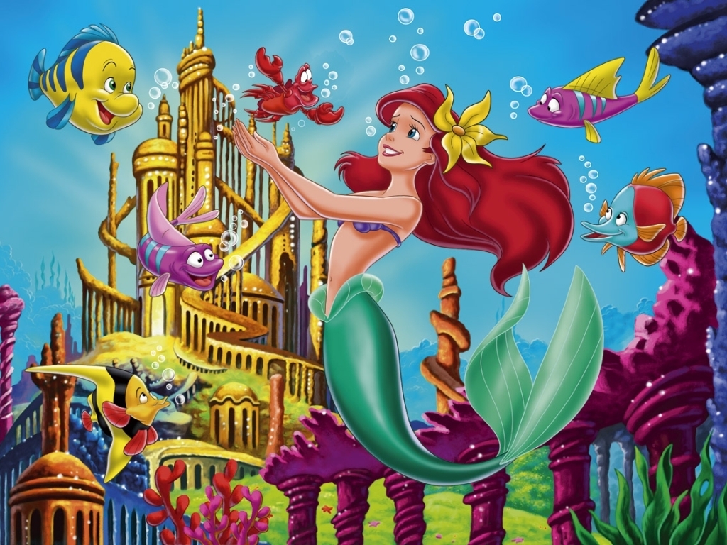 49 Free Little Mermaid Wallpaper On Wallpapersafari