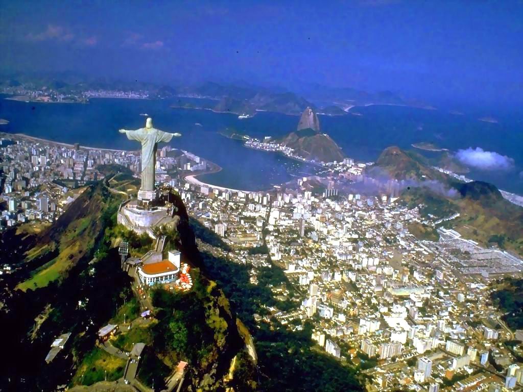 Rio De Janeiro In Brazil Background Wallpaper