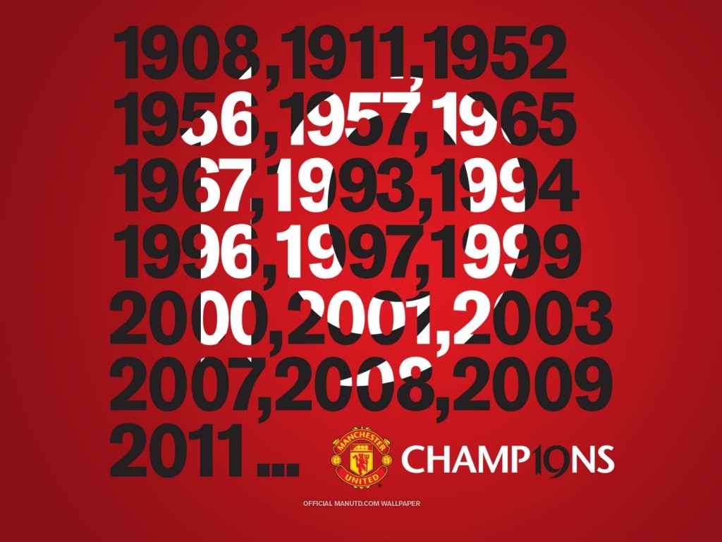 Manchester United FC Premier League HD Wallpaper Background