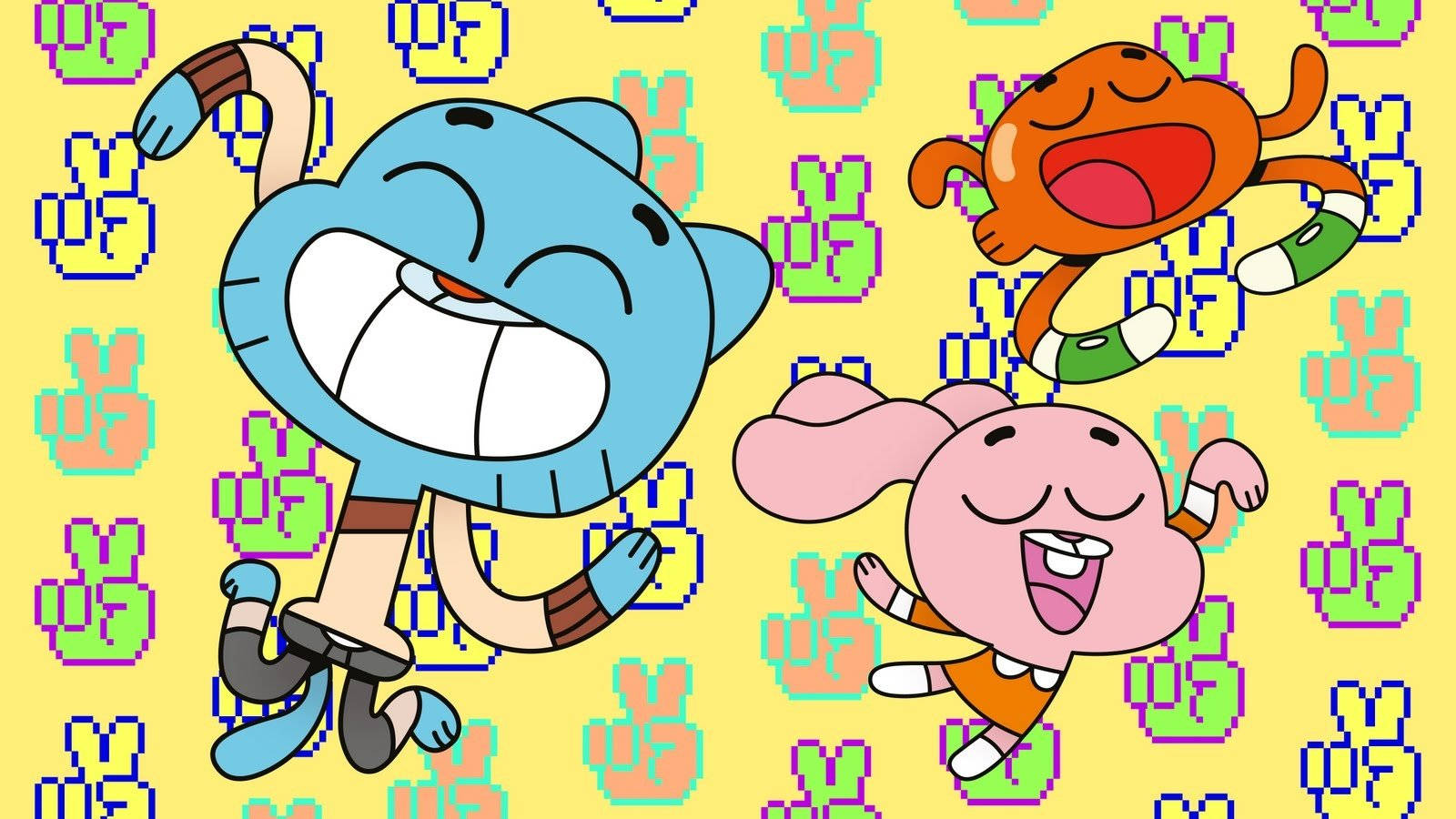 En Charaktere Aus Gumball Cartoon Network Wallpaper