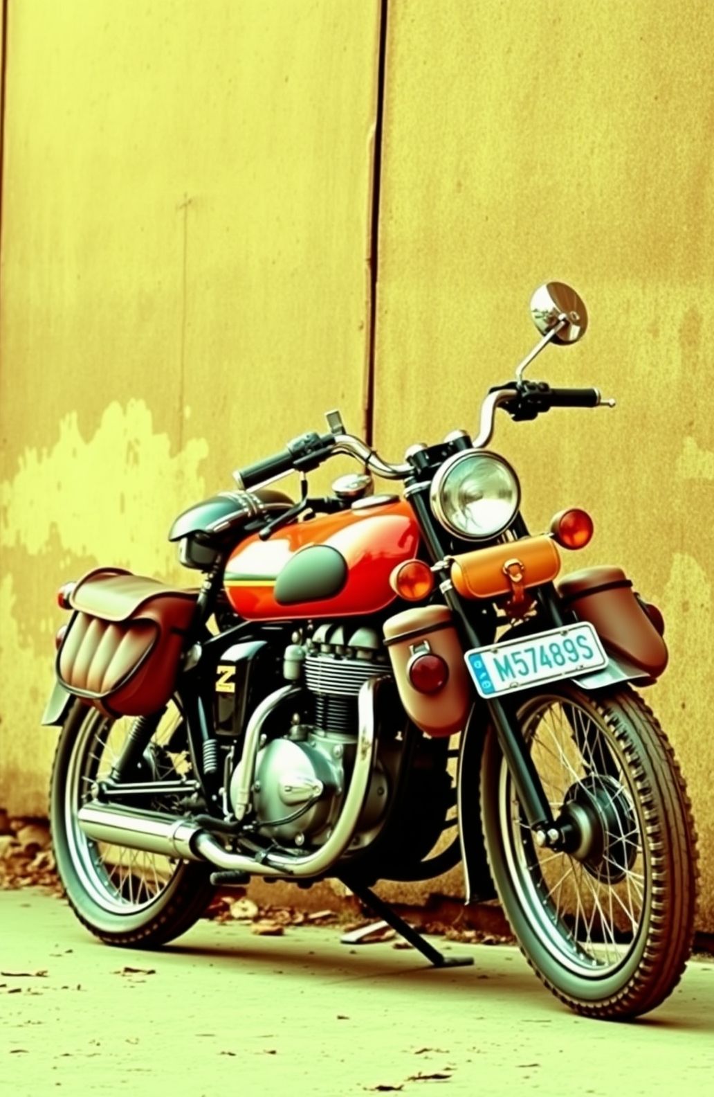Vintage Motorcycle Wallpaper