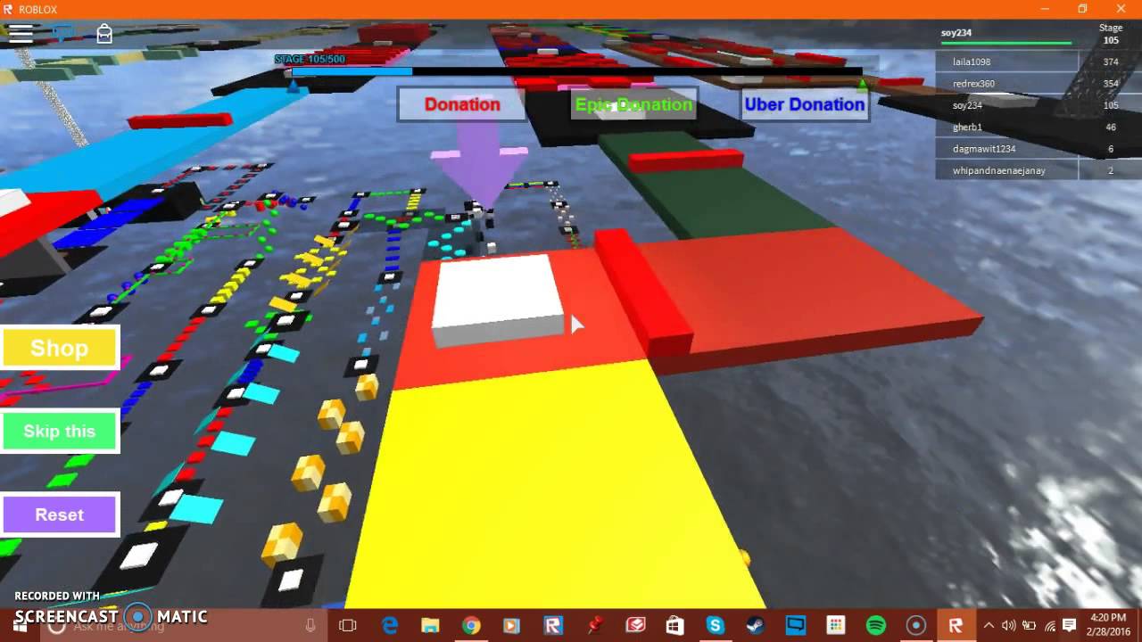 Free Download Roblox Soy234 Mega Fun Obby W Nukeyocity In Background Easy 1280x720 For Your Desktop Mobile Tablet Explore 23 Obby Background - roblox bts obby