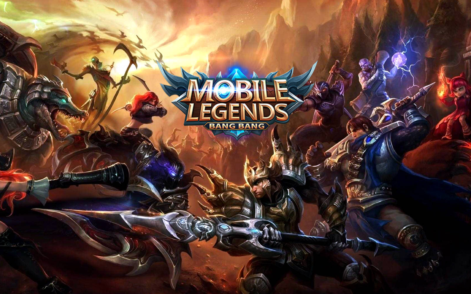 Mobile Legends Logo Wallpaper