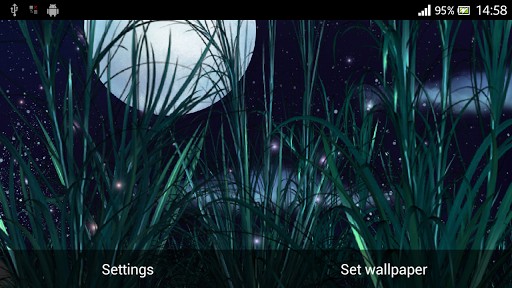 Enjoy Our Live Wallpaper Fireflies