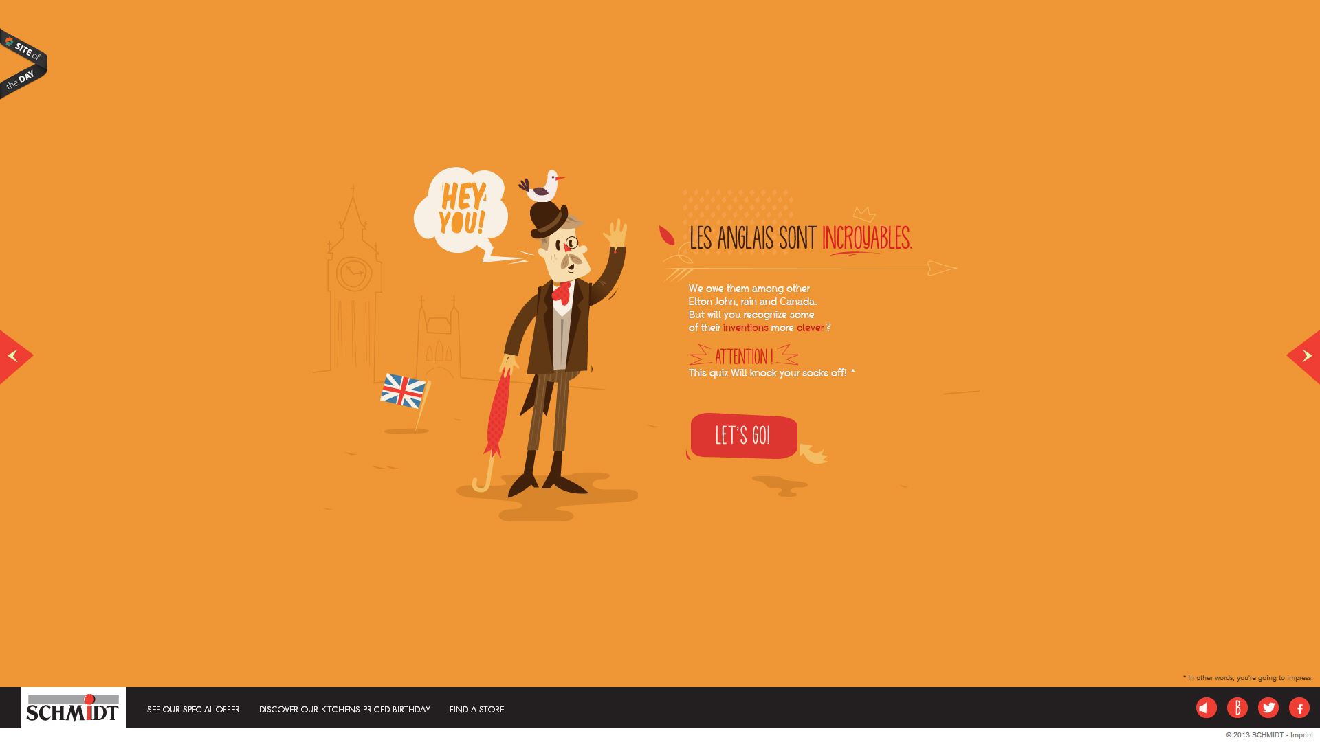 Awesome Web Design Of The Week Une Cuisine Astucieuse