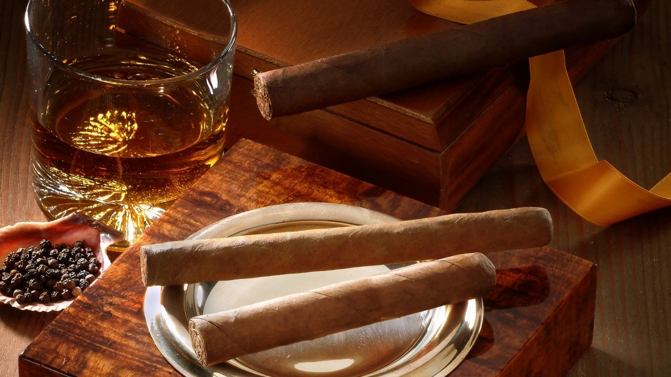 You Can Whiskey And Cigars Wallpaper HD In Your Puter By