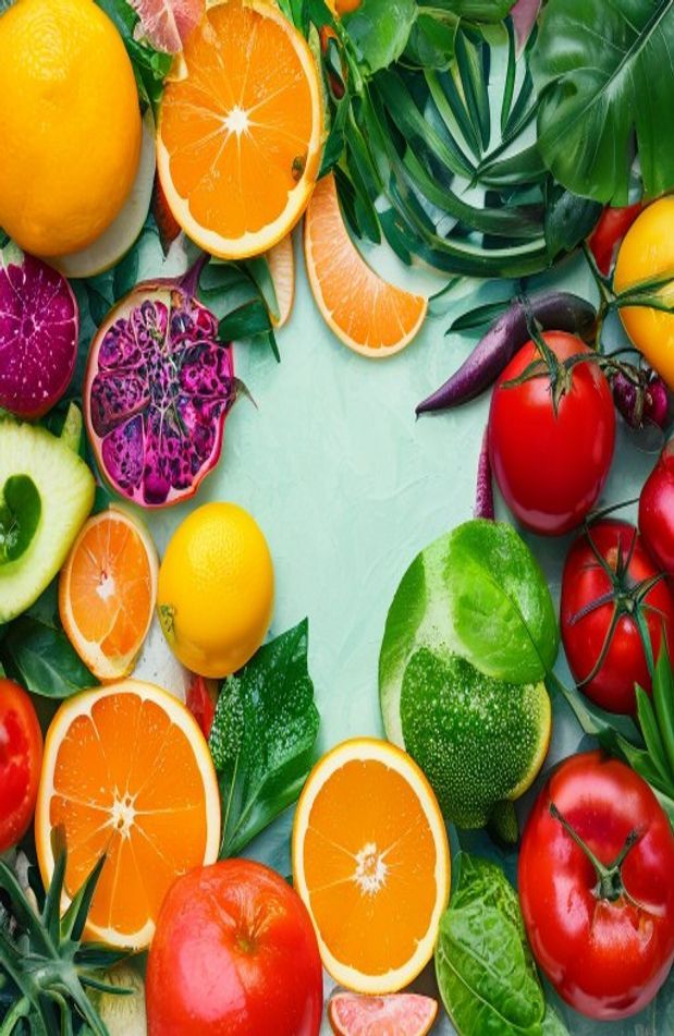 Wallpaper Fruits And Vegetables