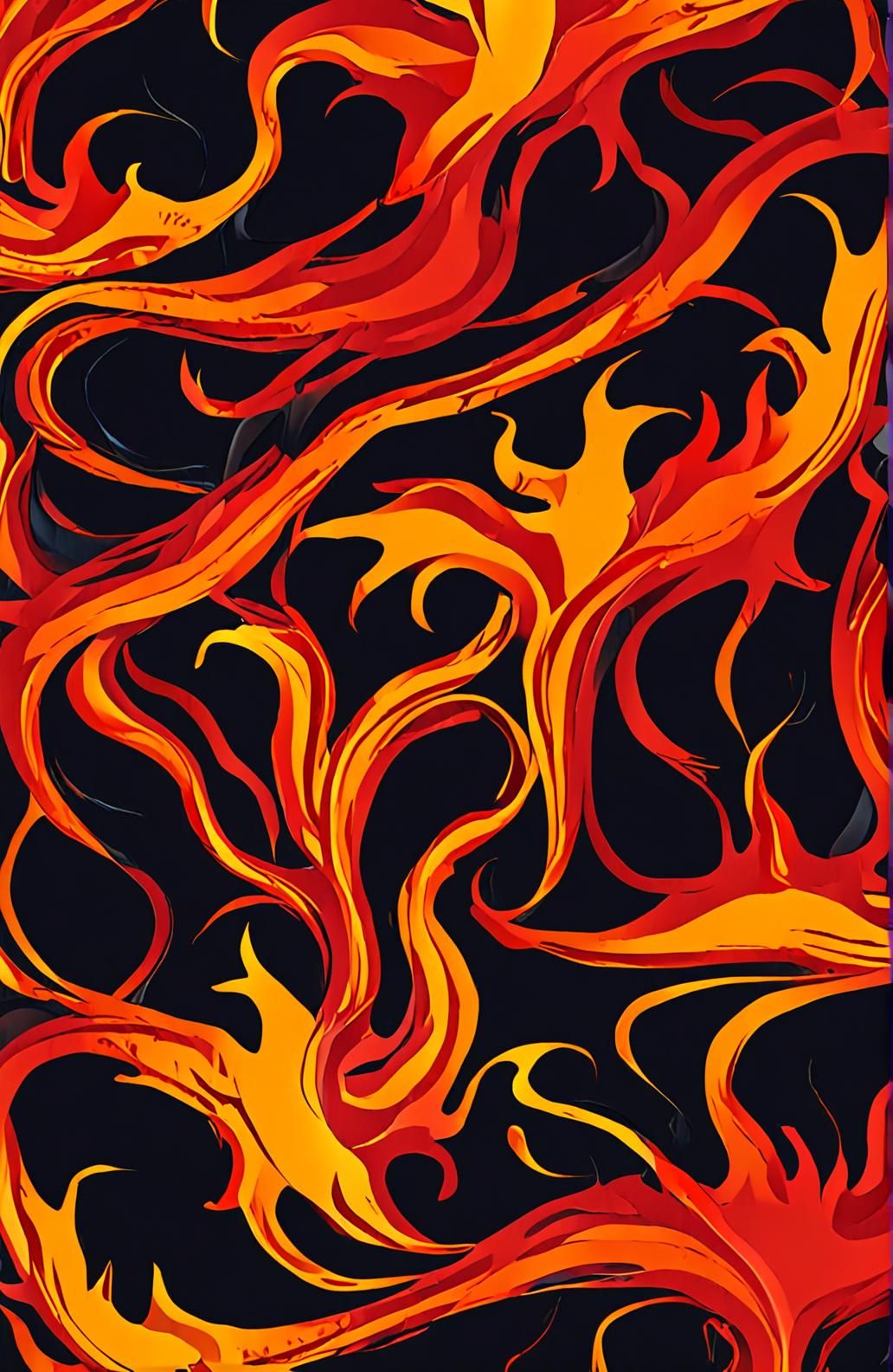Cool Fire Wallpaper
