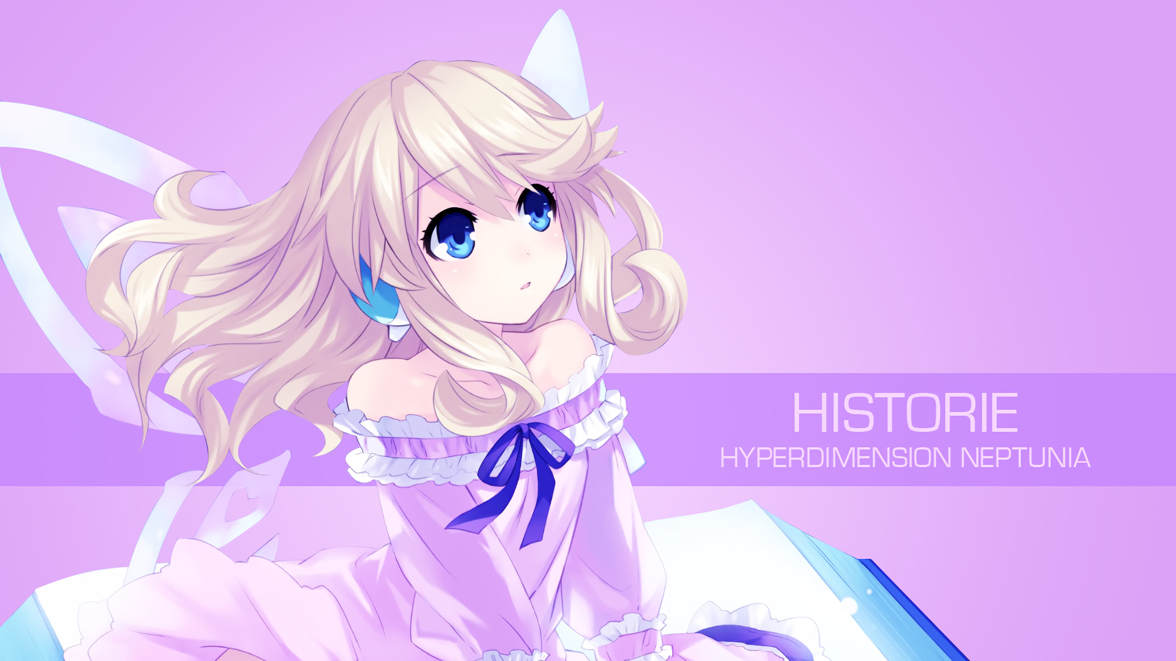 Historie Hyperdimension Neptunia UHD 4k Wallpaper