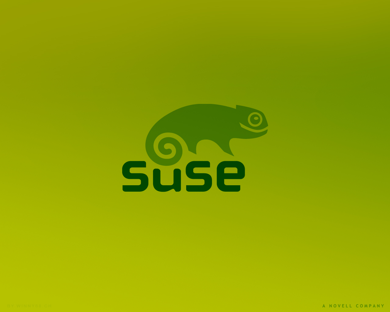 Suse Linux Green By Winny Wallpaper