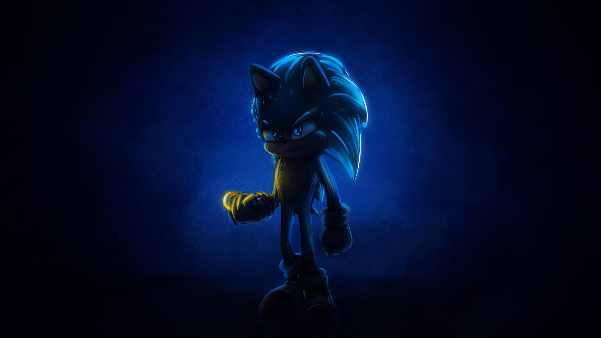 Sonic The Hedgehog4k Artwork Laptop Full HD 1080p 4k Wallpaper