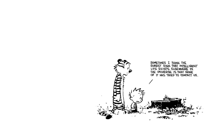 Outer Space Life Magazine Calvin And Hobbes Wallpaper High
