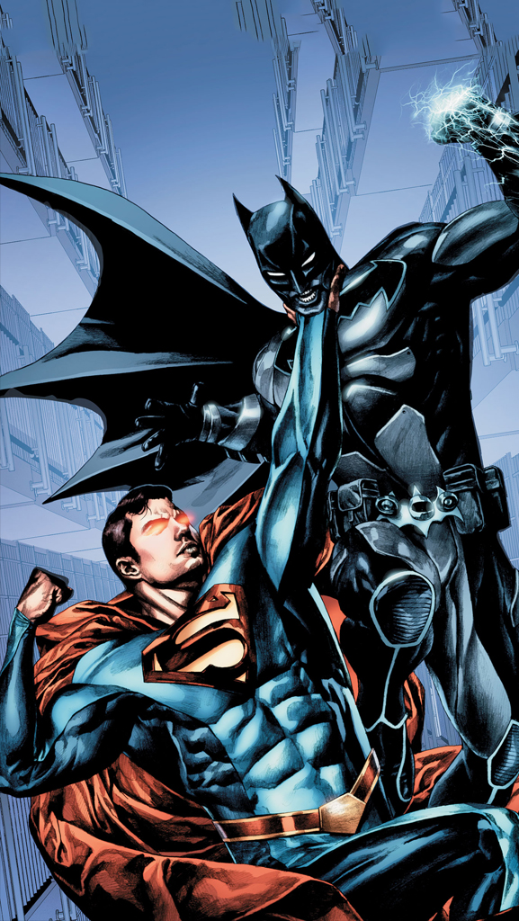Batman VS Superman iPhone 5 Wallpaper 577x1024