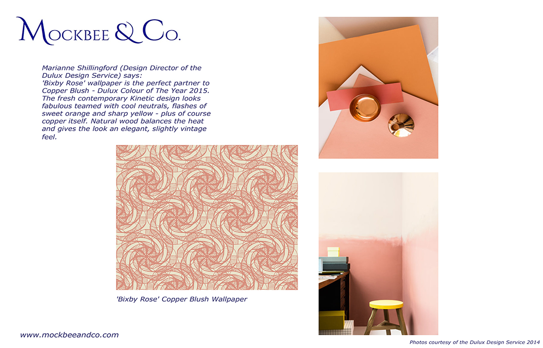 Part1 Ideas To Steal With Our Copper Blush Wallpaper Inspired By