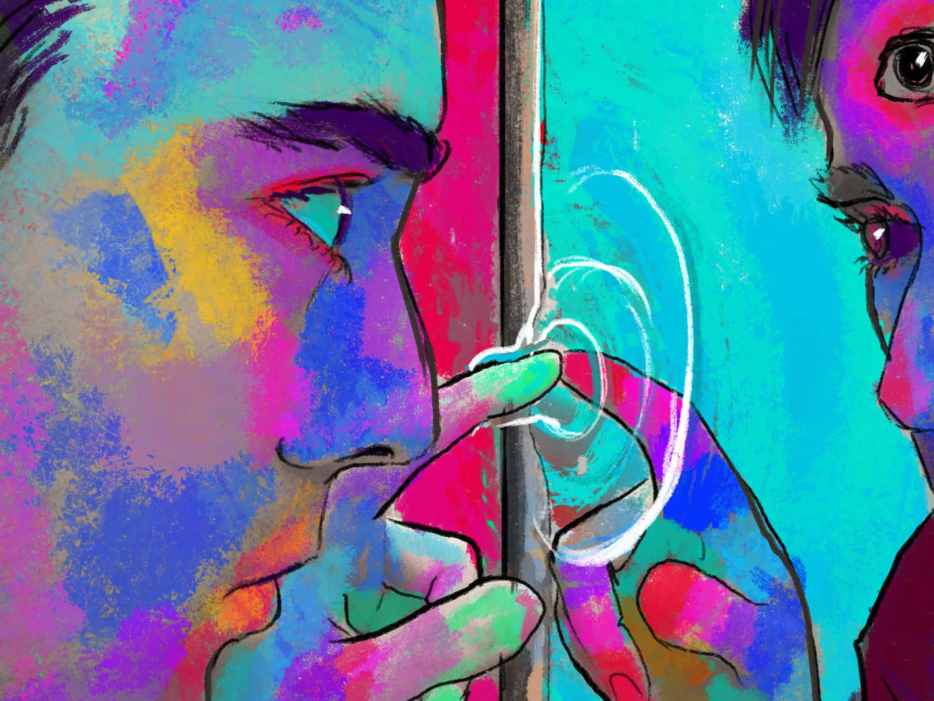 Psychedelic Grunge Wallpaper