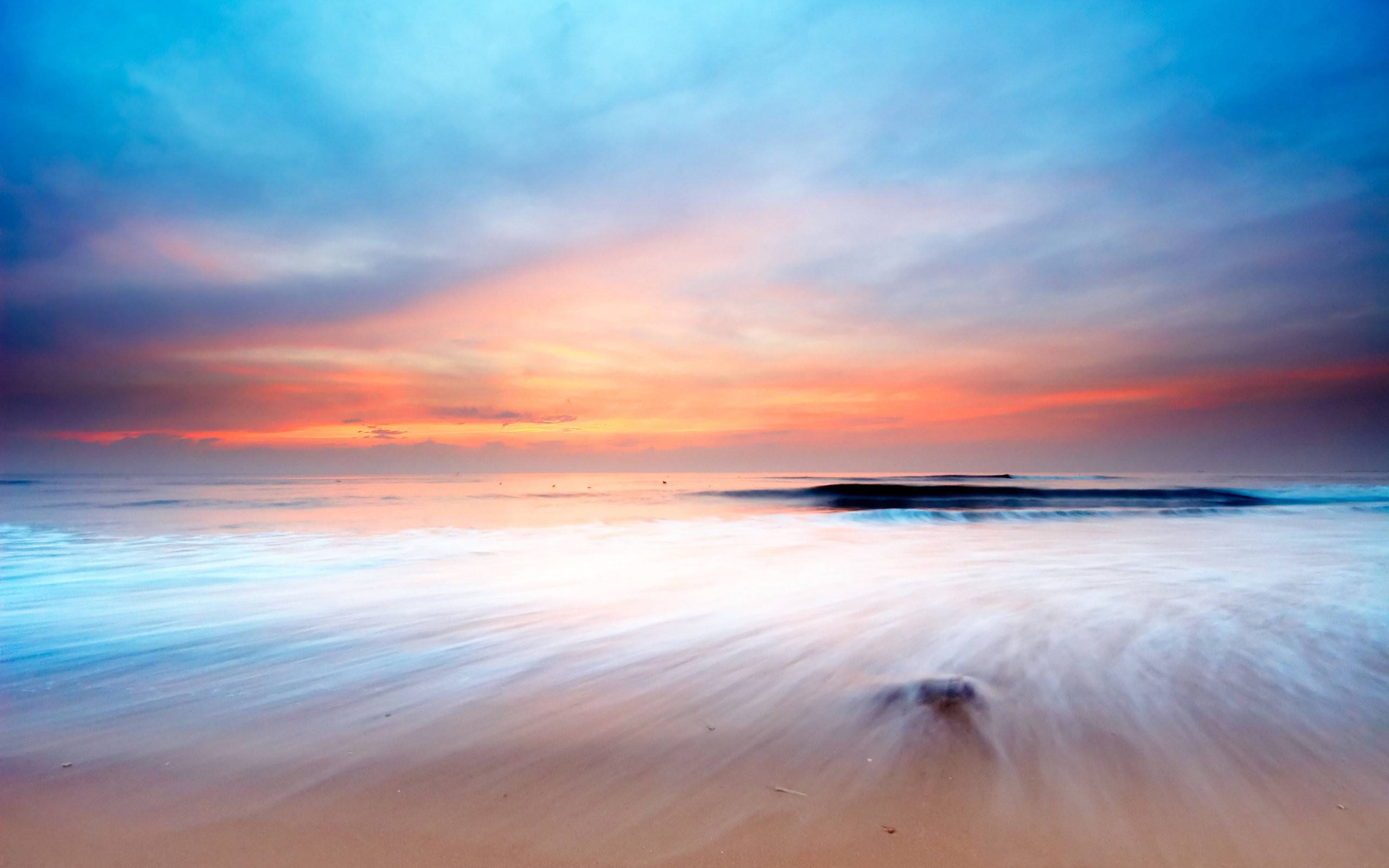 Coast Beach Shore Oceans Dawn Of Dreams Wallpaper Hq