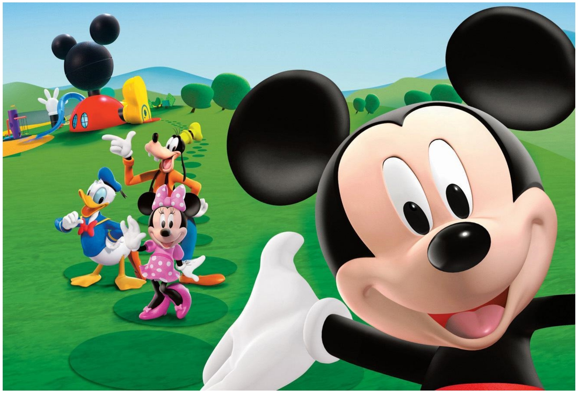 Mickey Mouse Cartoons HD Wallpaper